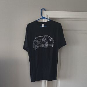 Black T-shirt With Focus ST Picture